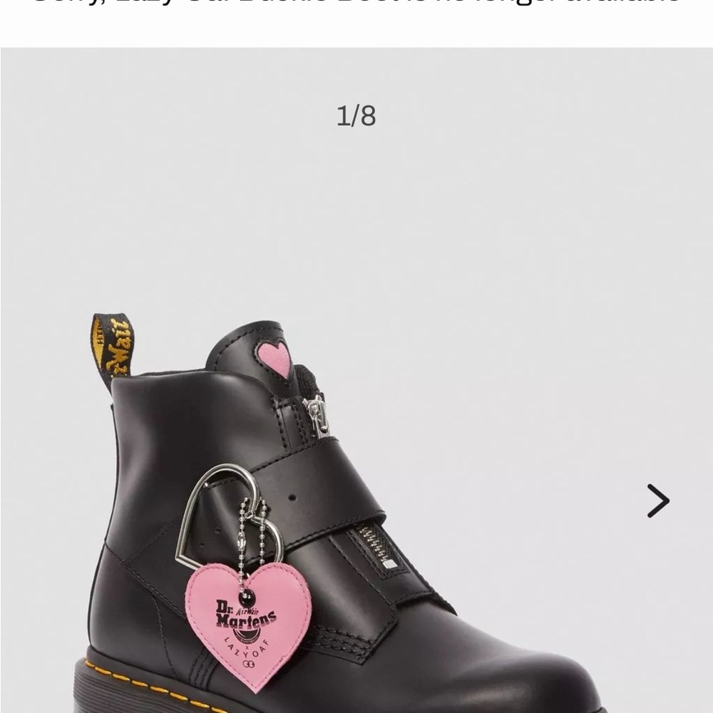 Dr. Martens LAZY OAF BUCKLE BOOT Size 6